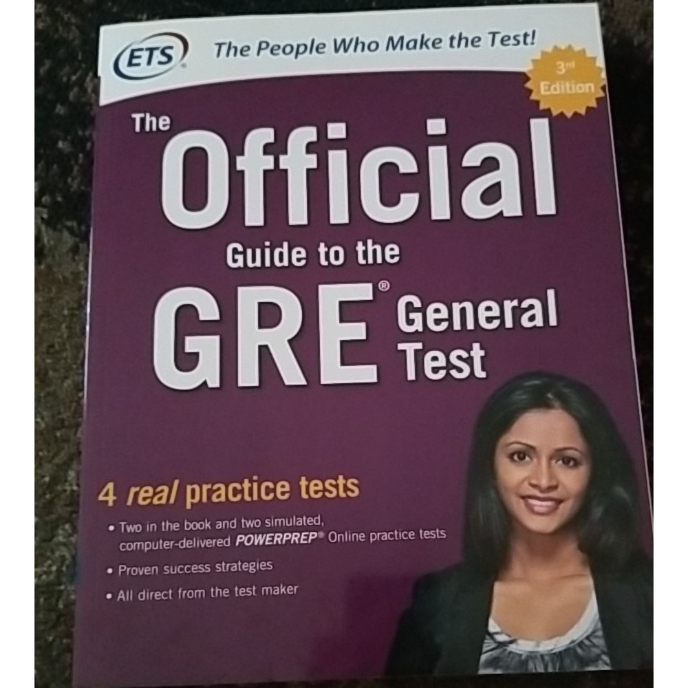 The‎ Official Guide to the GRE General Test, Third Edition - VERY GOOD